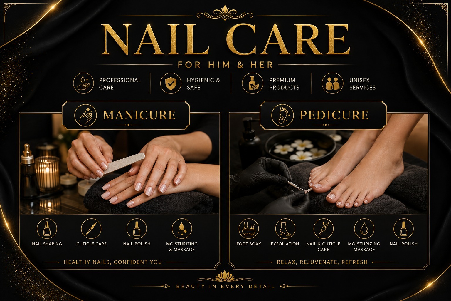 Professional Nail Care, Manicure and Pedicure